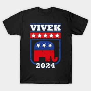 Vivek Ramaswamy 2024 - A New Wave in Presidential Politics T-Shirt